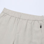 Orvieto | Pantalón de espiga en lino y lyocell