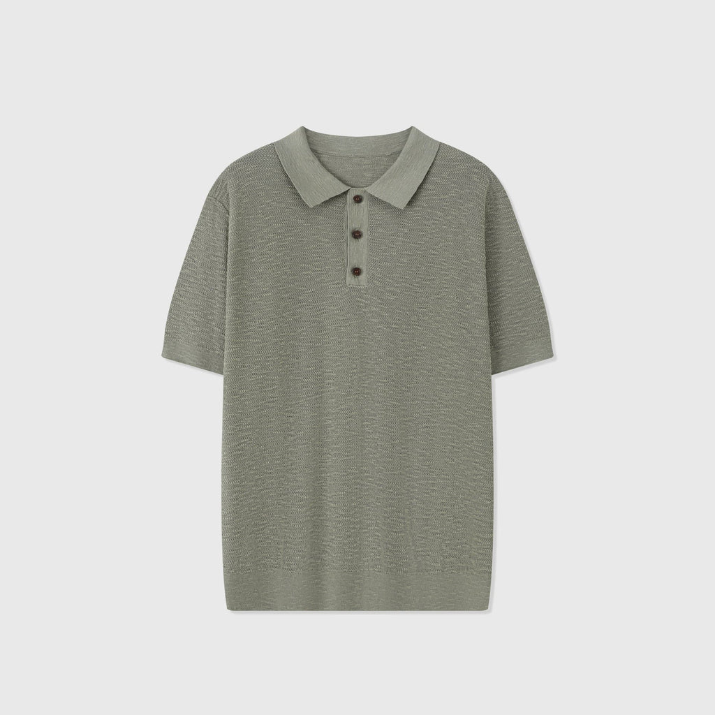 Cortona | Polo de punto chevron