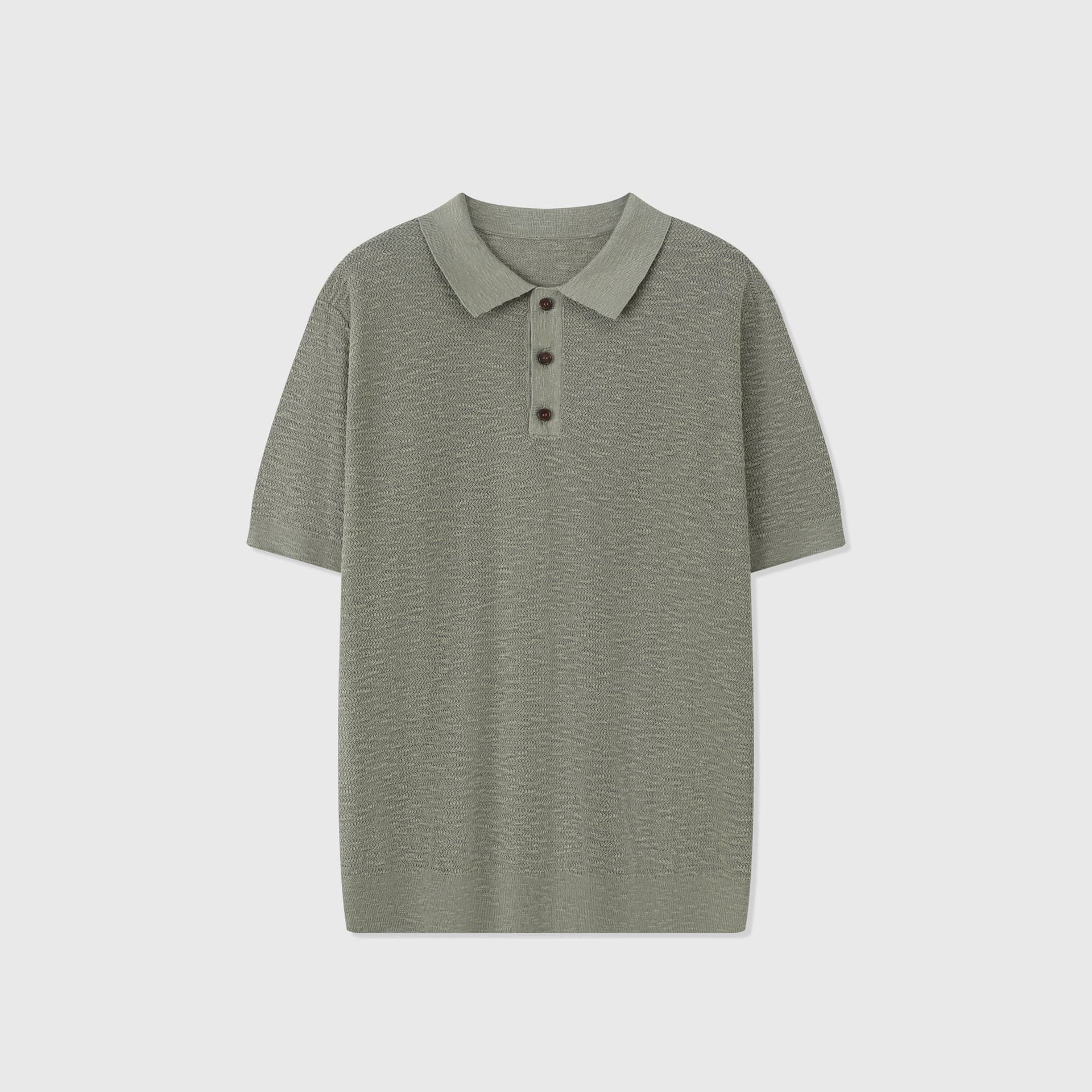 Cortona | Polo de punto chevron