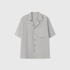 Ponza | Camisa de lino cuello camp