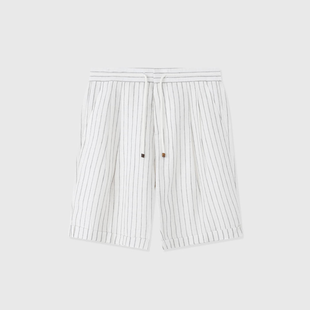 Tropea | Short de lino con cordón