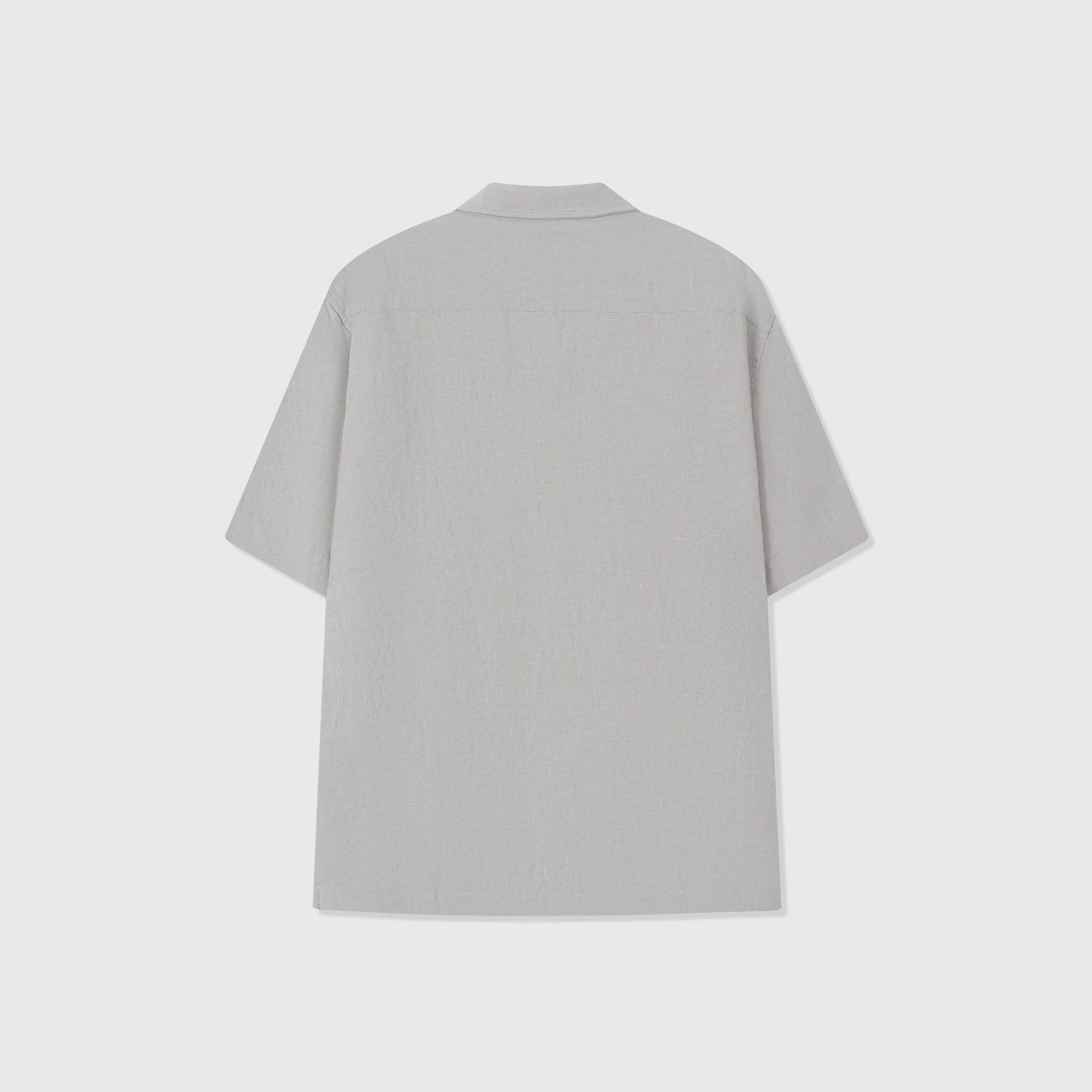 Ponza | Camisa de lino cuello camp