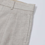 Deia | Short de lino de pierna ancha