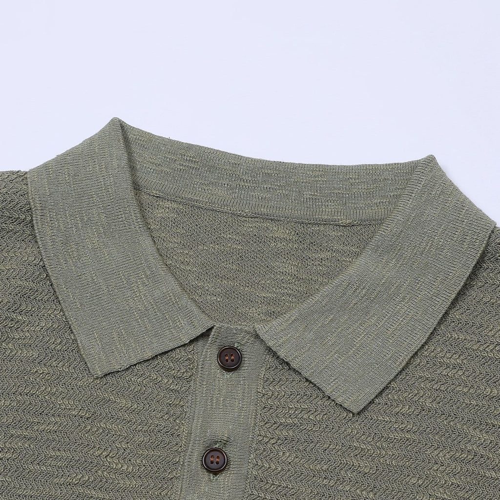 Cortona | Polo de punto chevron
