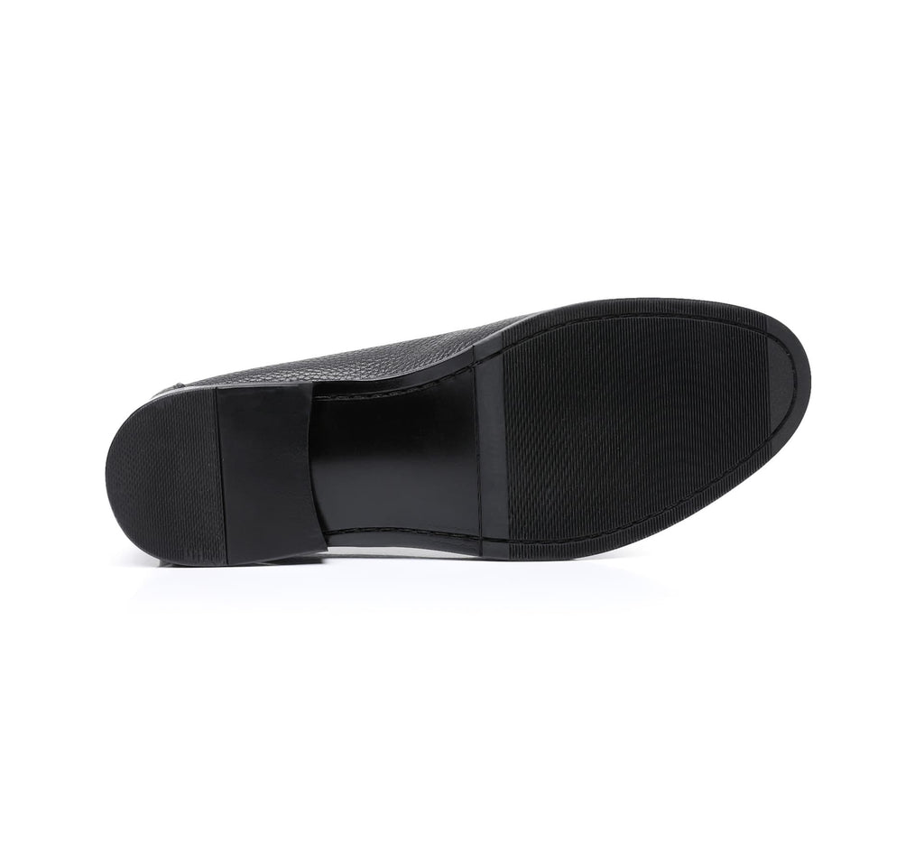 Foxley | Mocasín en piel granulada con costura Goodyear