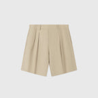 Deia | Short de lino de pierna ancha