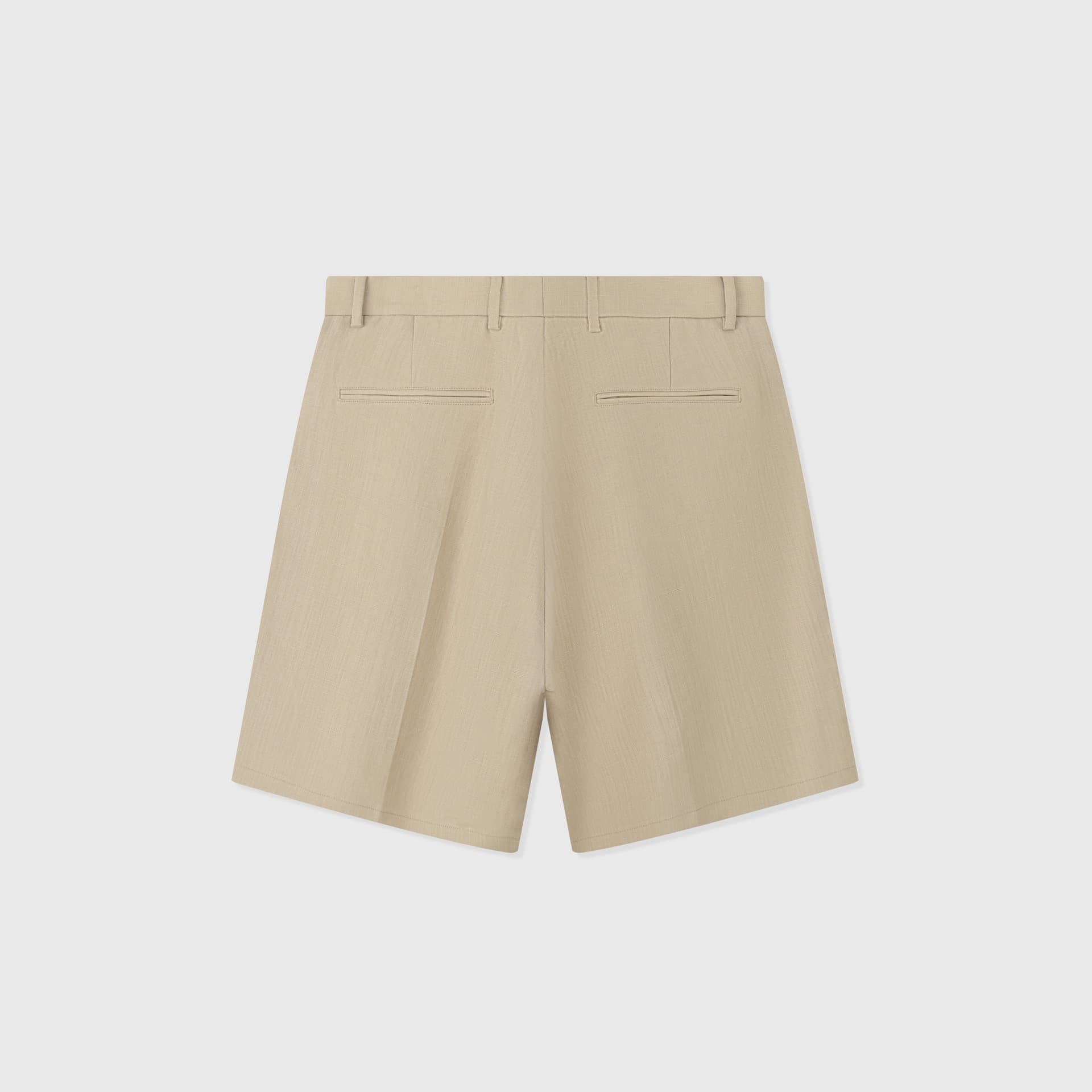 Deia | Short de lino de pierna ancha