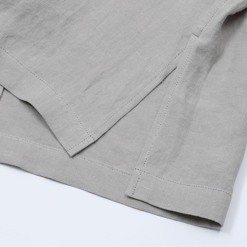 Ponza | Camisa de lino cuello camp