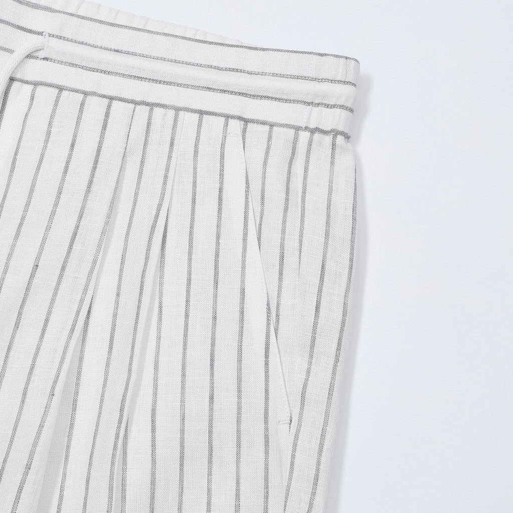 Tropea | Short de lino con cordón
