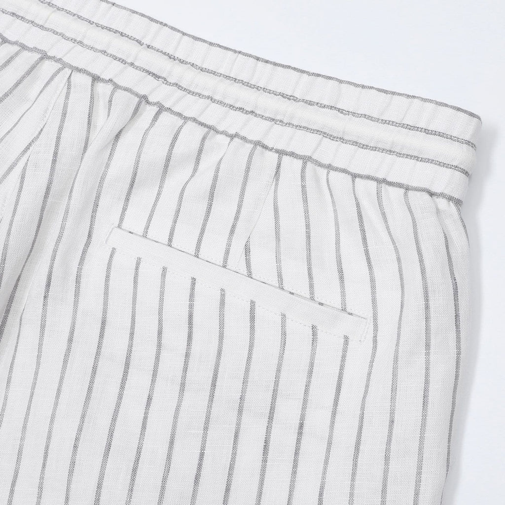 Tropea | Short de lino con cordón
