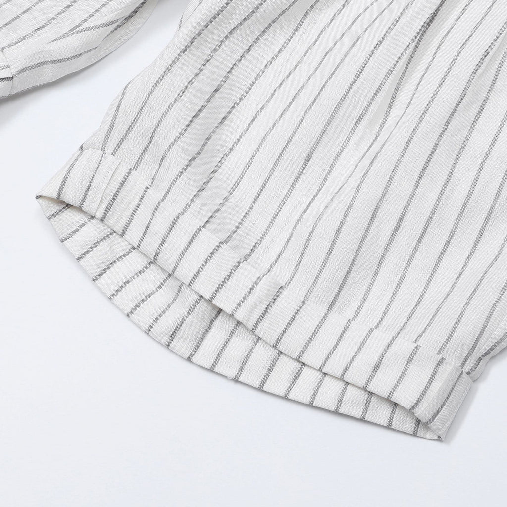 Tropea | Short de lino con cordón