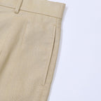Deia | Short de lino de pierna ancha