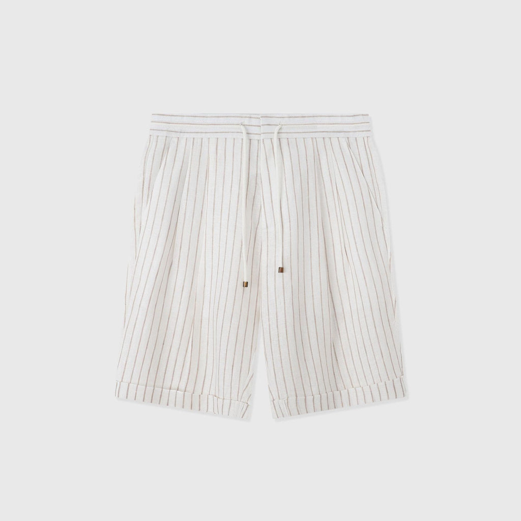 Tropea | Short de lino con cordón