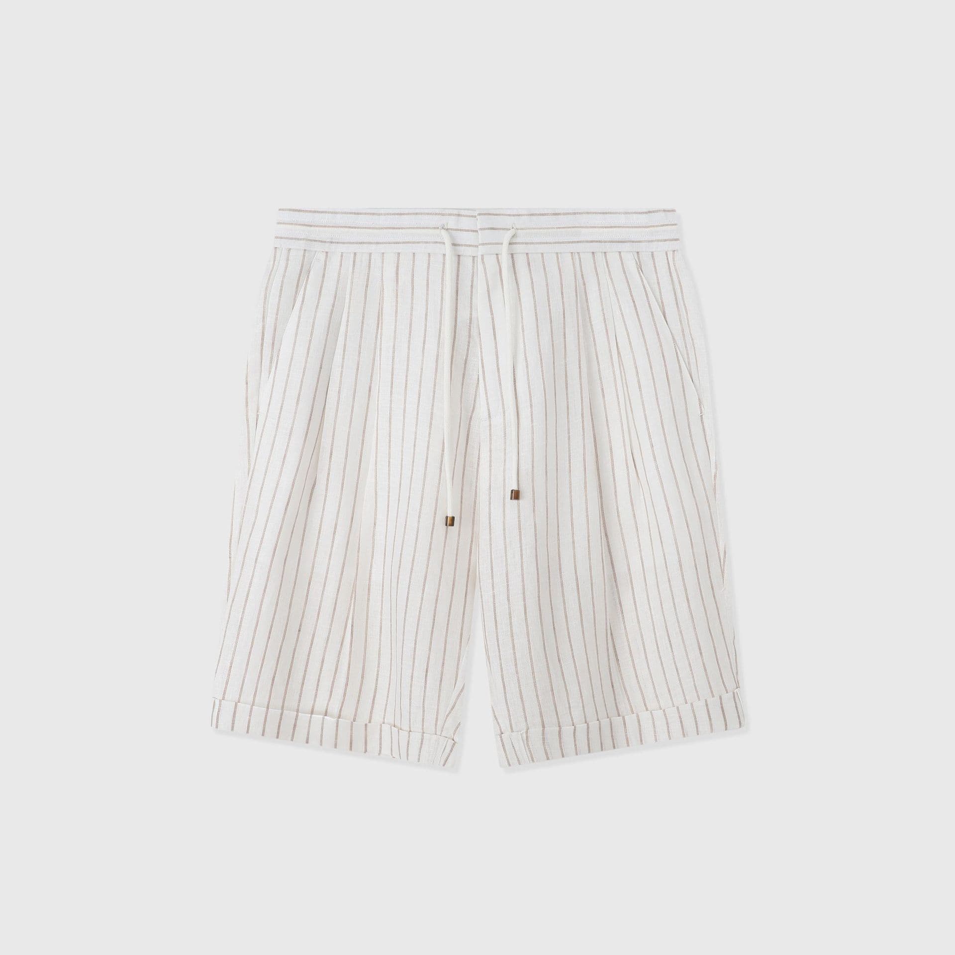 Tropea | Short de lino con cordón