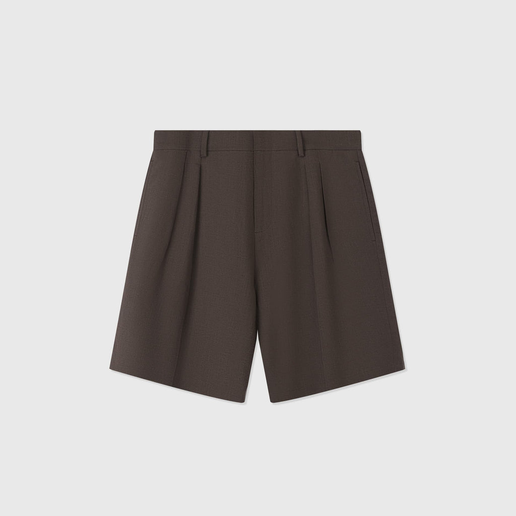 Deia | Short de lino de pierna ancha