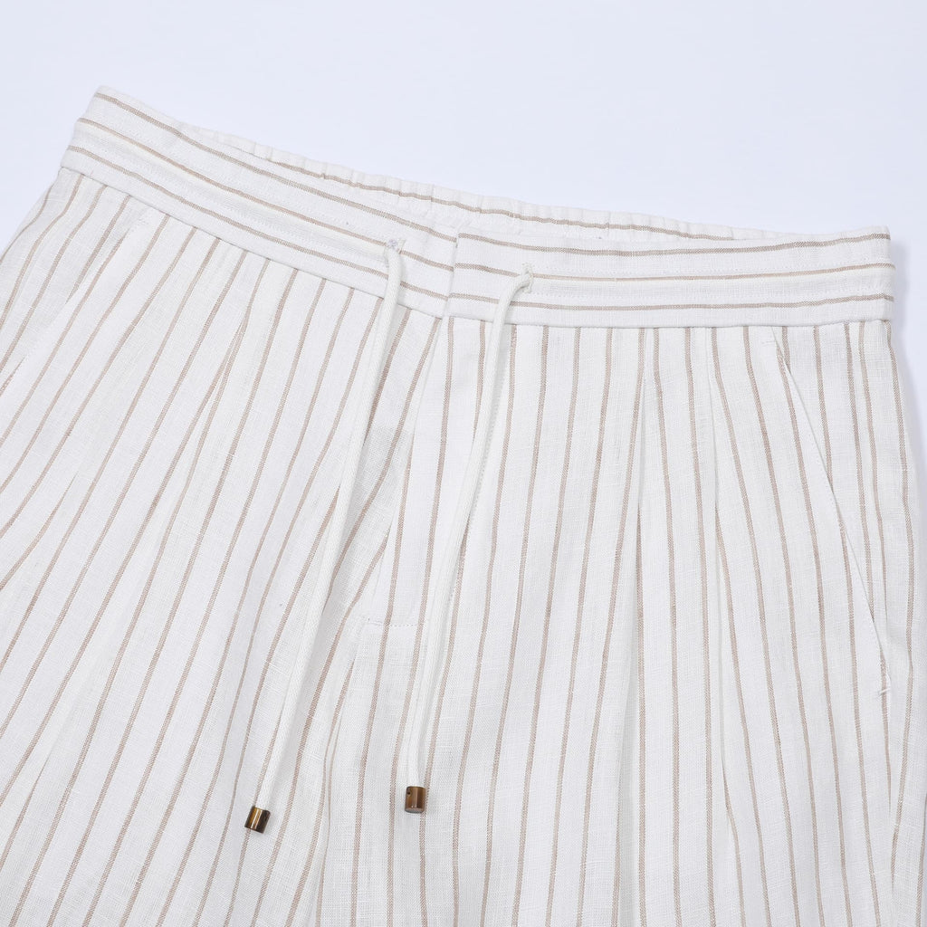 Tropea | Short de lino con cordón