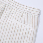 Tropea | Short de lino con cordón