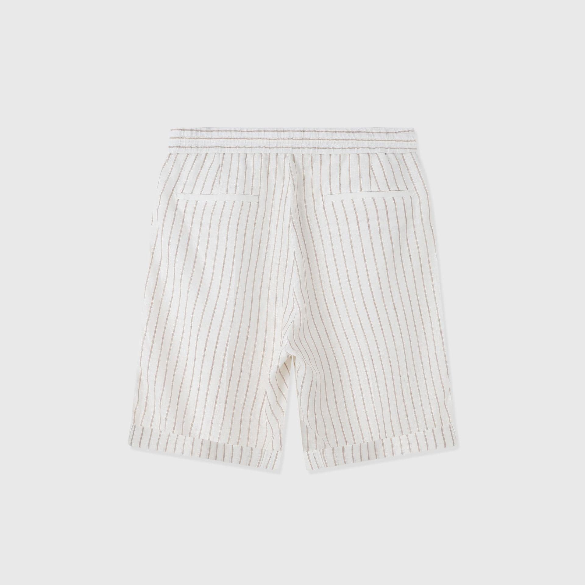 Tropea | Short de lino con cordón
