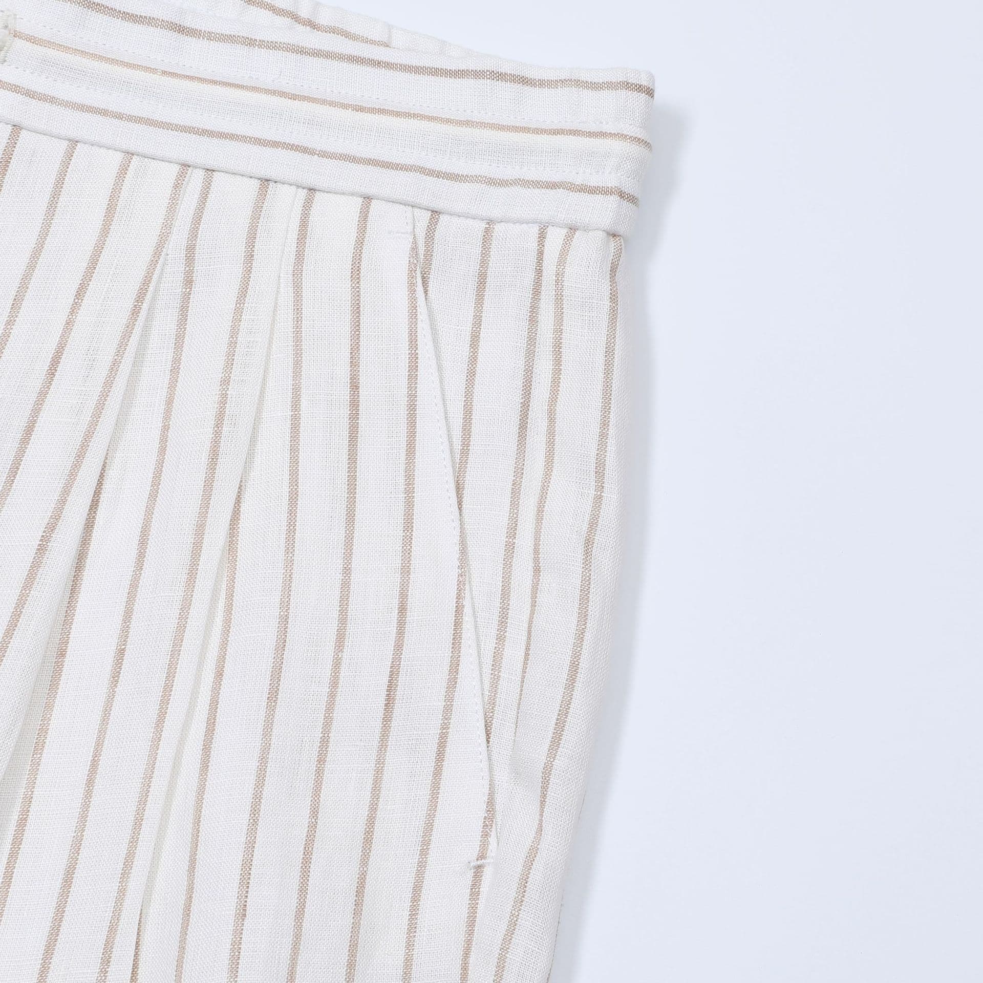 Tropea | Short de lino con cordón