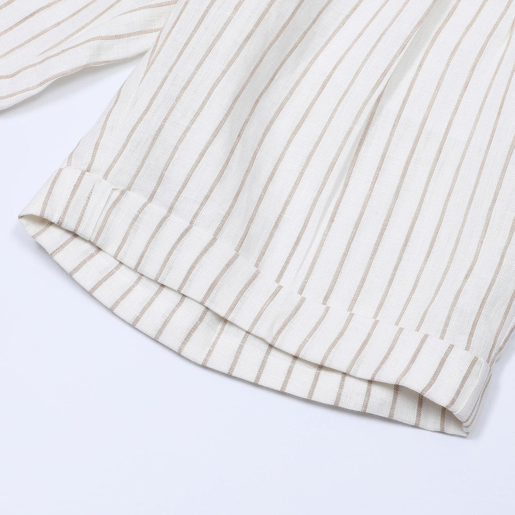 Tropea | Short de lino con cordón