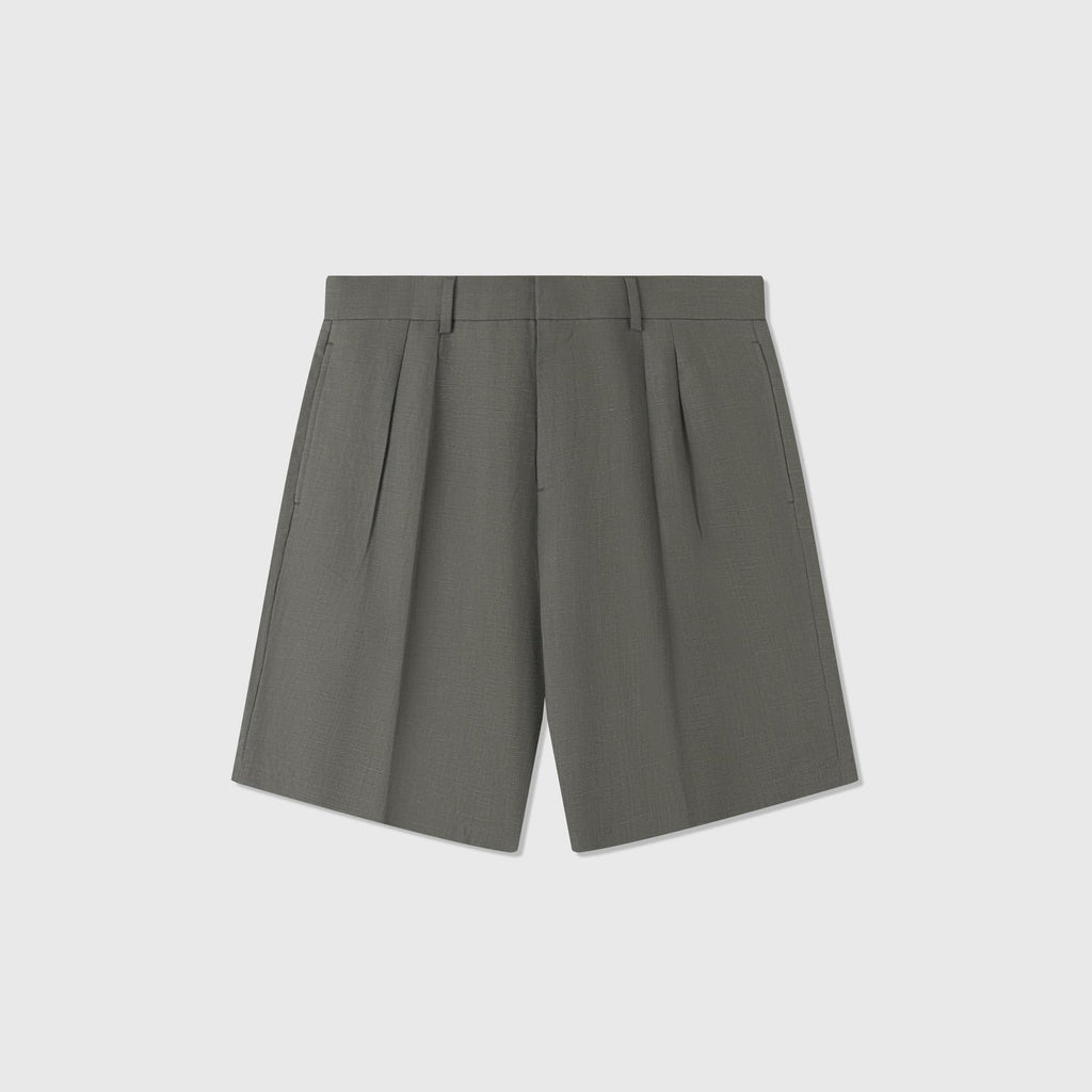 Deia | Short de lino de pierna ancha