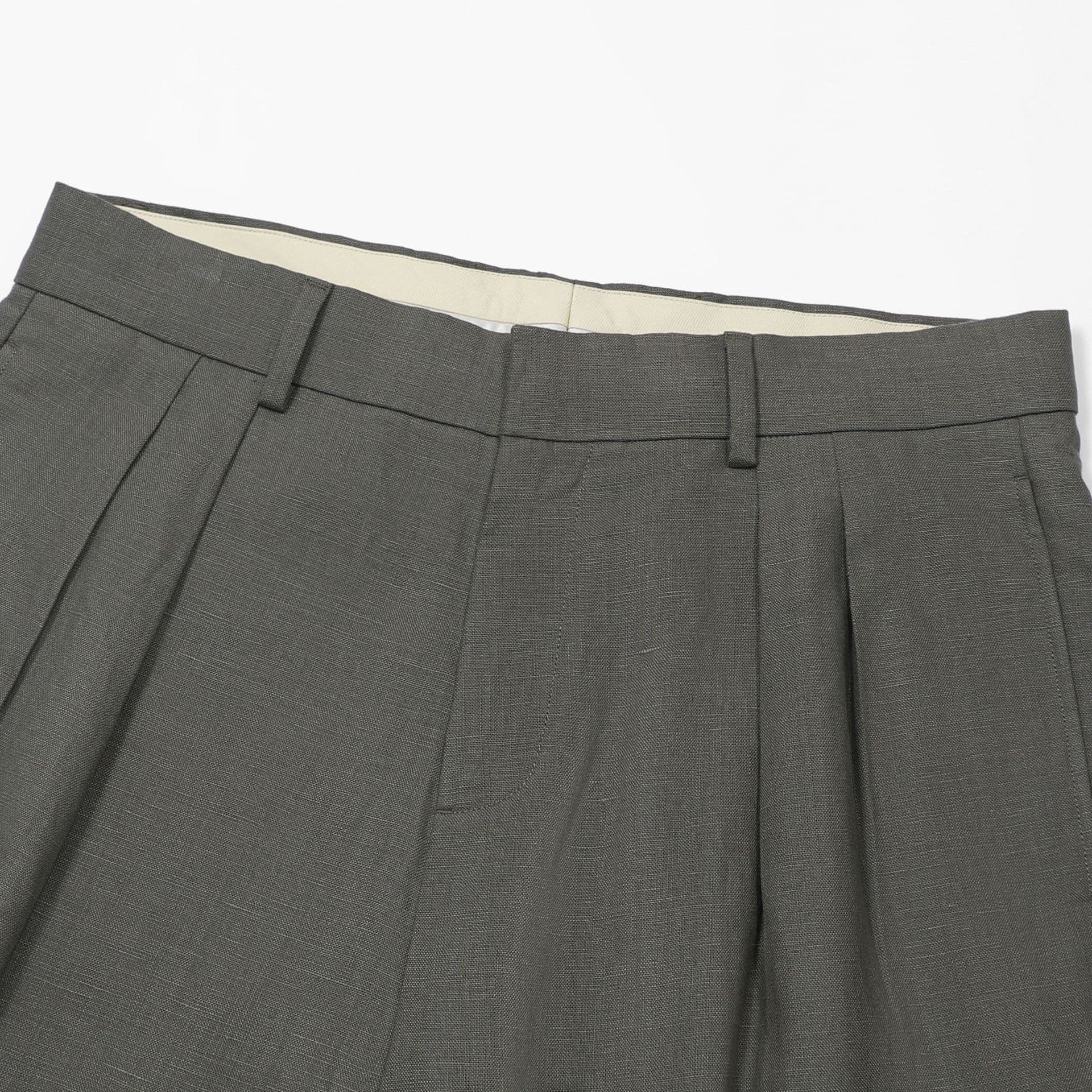 Deia | Short de lino de pierna ancha