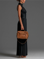 Mono Zsófia Negro | Plisado en Chiffon