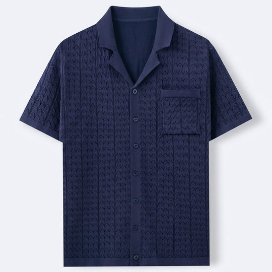 Marbella | Camisa de punto jacquard