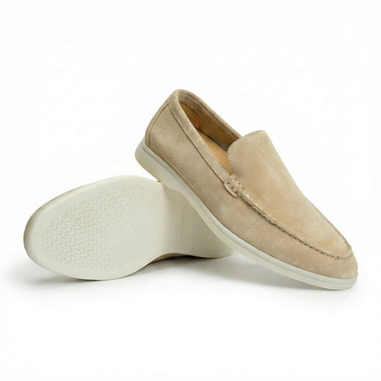 Enzo | Mocasín de ante ligero