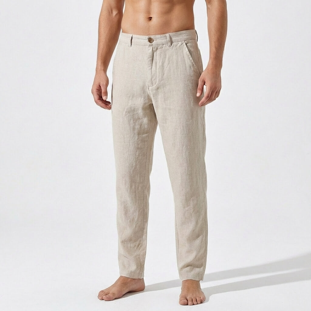 Montauk | Pantalón de lino de vestir