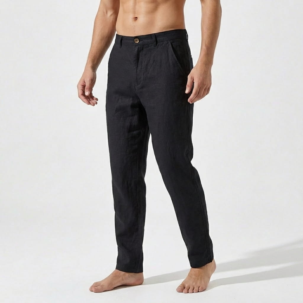 Montauk | Pantalón de lino de vestir