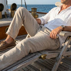 Montauk | Pantalón de lino de vestir