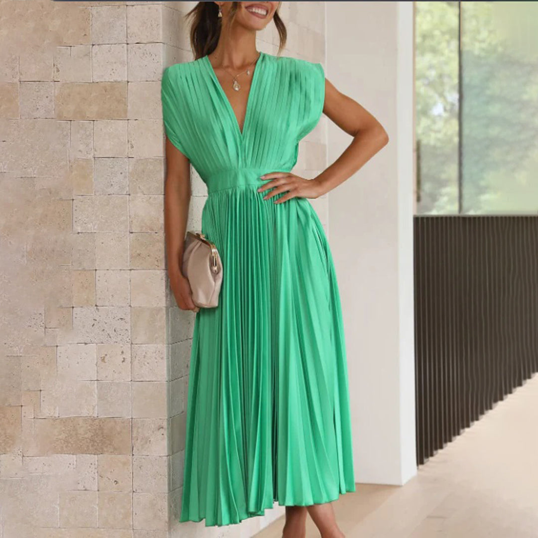 Marni | Vestido midi plisado atemporal