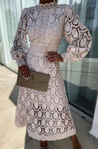 Eloah | Vestido midi de encaje