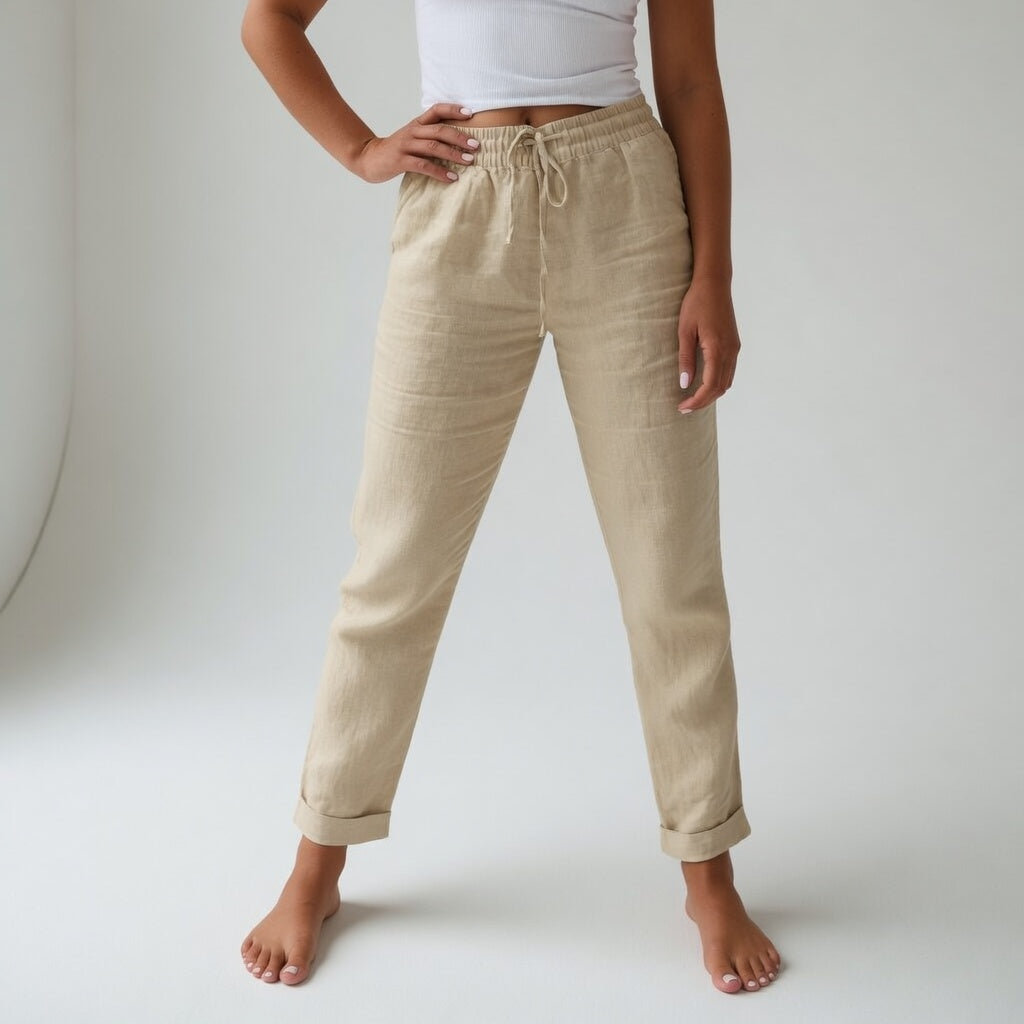 Albertine | Pantalón fluido de algodón