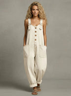 Molly - Women's Denim Jumpsuit