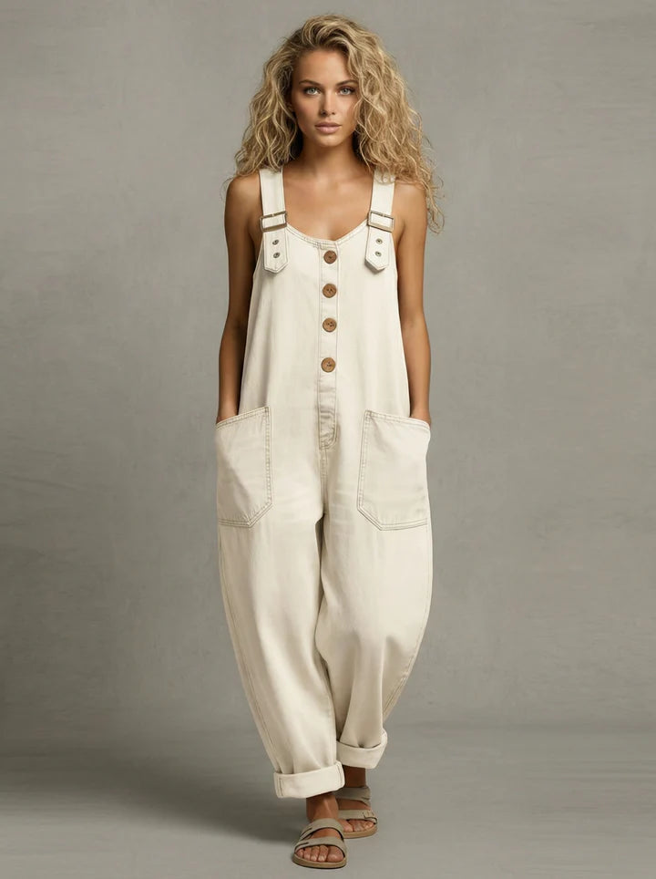Molly - Women's Denim Jumpsuit