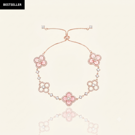 Pulsera Flor Brillante