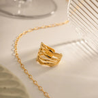 Cass Gold Ring