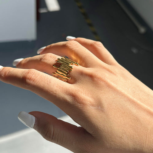 Anillo Escultural Zoella