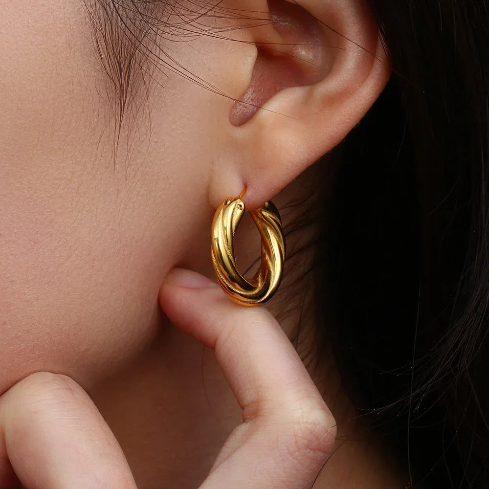 Aros Trenzados Denisse