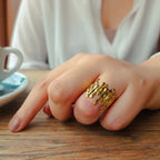 Anillo Escultural Zoella