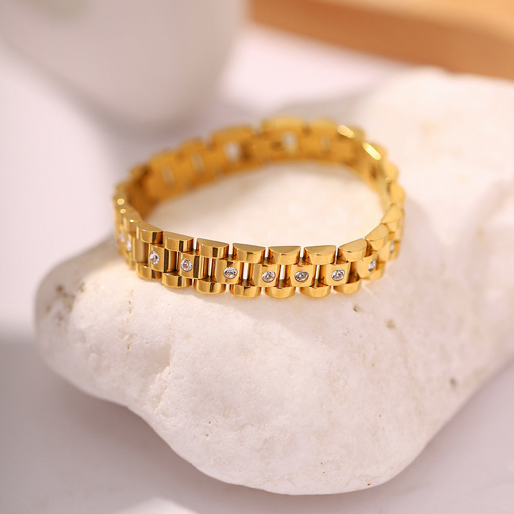 Pulsera Cadena Dorada