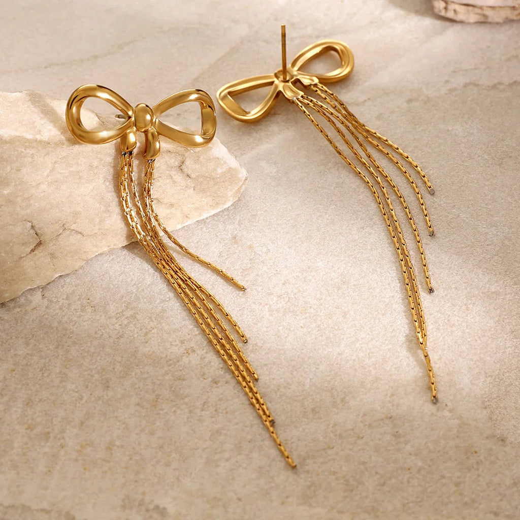 Pendientes Lazo Yvette