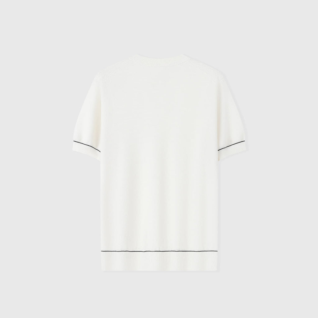 Arona | Camiseta de punto piqué con ribete