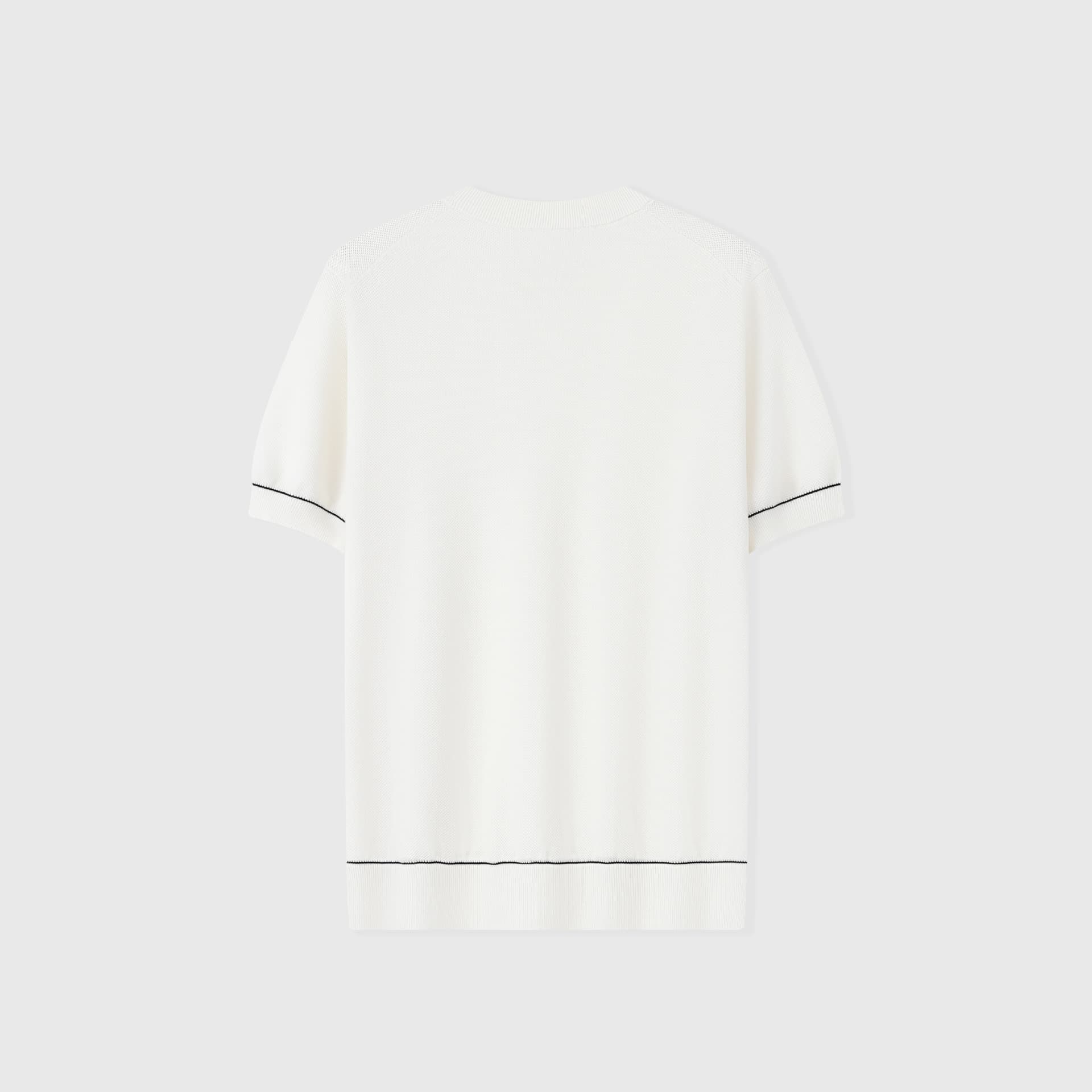 Arona | Camiseta de punto piqué con ribete