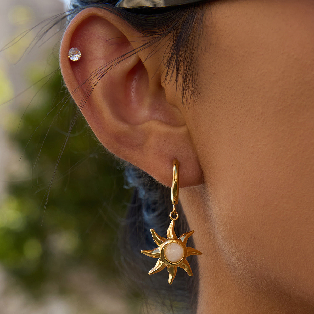 Pendientes Sol Helia