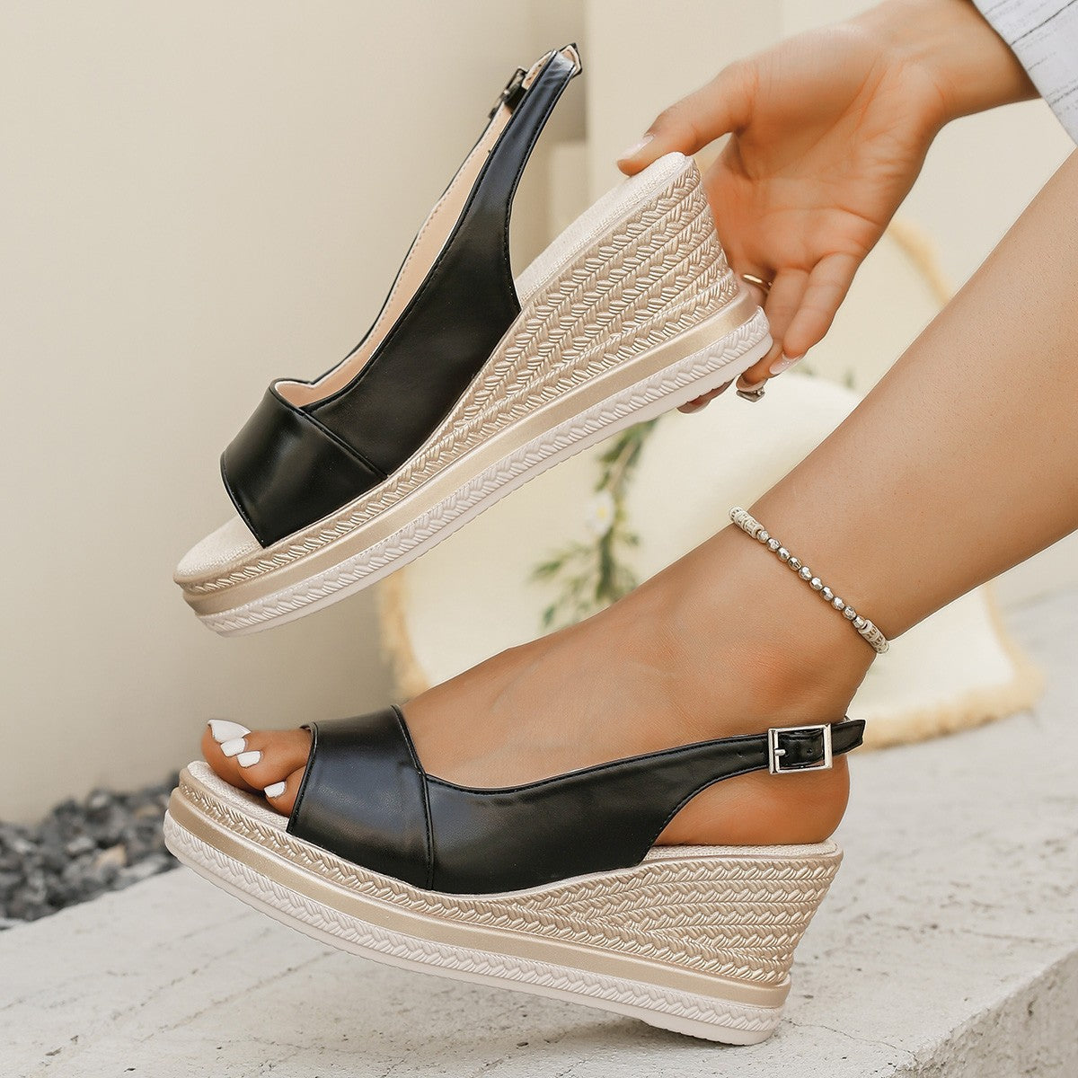 Sandales Orthopédiques Zoe en Cuir Élégant – Maison Claire et Sylvie