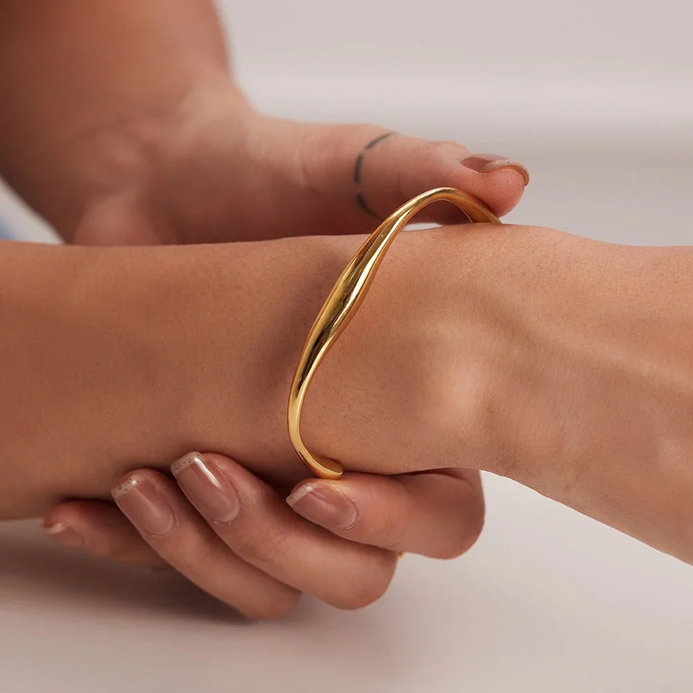 Brazalete Ondulado Tiffany
