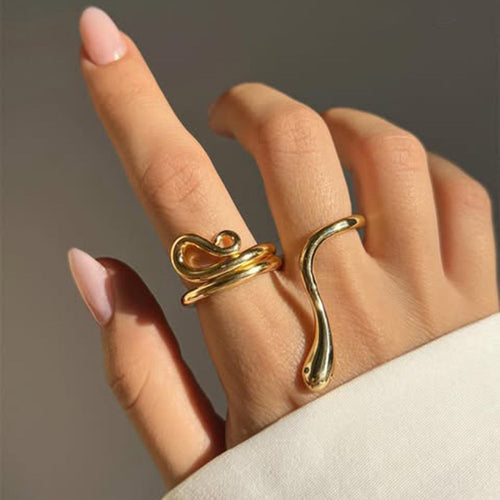 Anillo Serpiente Gemmie